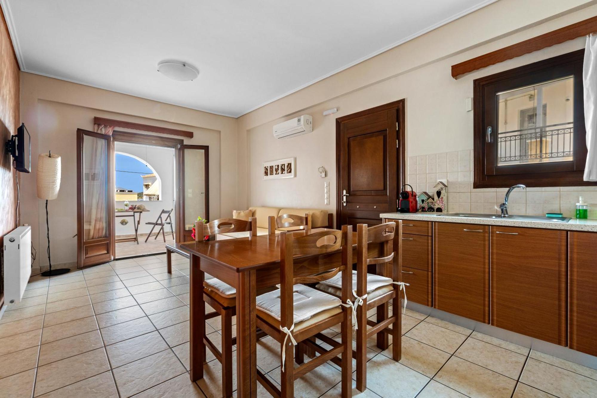 Spetses Center Comfy Apartment Luaran gambar